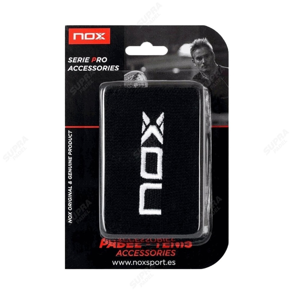 MUÑEQUERA NOX ROJO/ BLANCO (2 UNIDADES) - 2