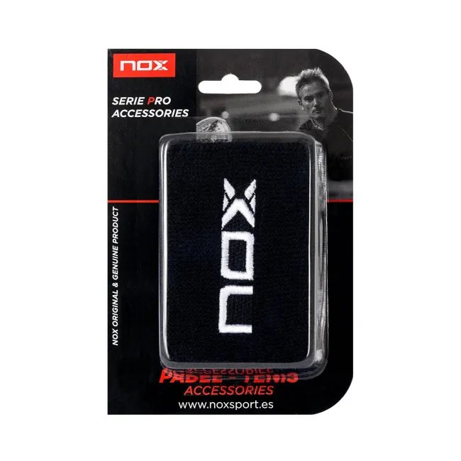 MUÑEQUERA NOX NEGRO/ BLANCO (2 UNIDADES) - 2