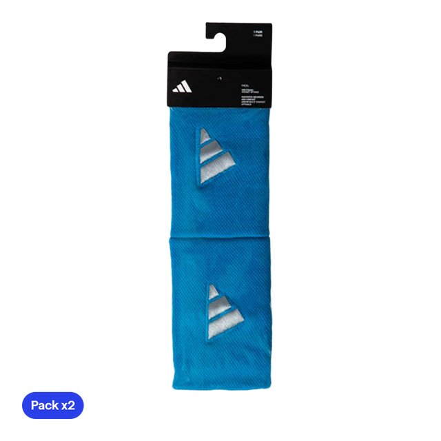 MUÑEQUERA ADIDAS LARGO AZUL - 3