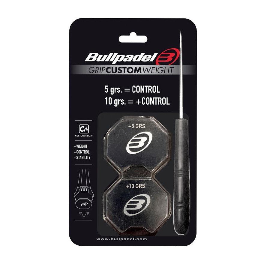 GRIP BULLPADEL CUSTOM WEIGHT 5/10 GR. - 2