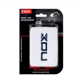 MUÑEQUERA NOX AZUL MARINO/ BLANCO (2 UNIDADES)