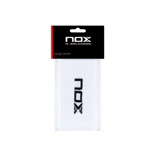 MUÑEQUERA NOX NEGRO/BLANCO LARGO