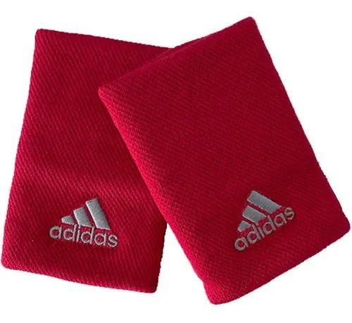 MUÑEQUERA ADIDAS LARGA ROJA